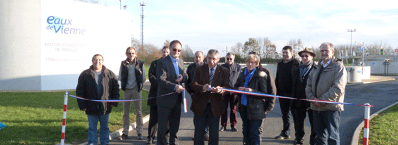 Inauguration de la station d’épuration de Rouillé