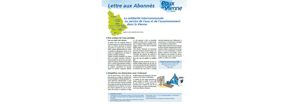 Lettre aux abonnés 2016